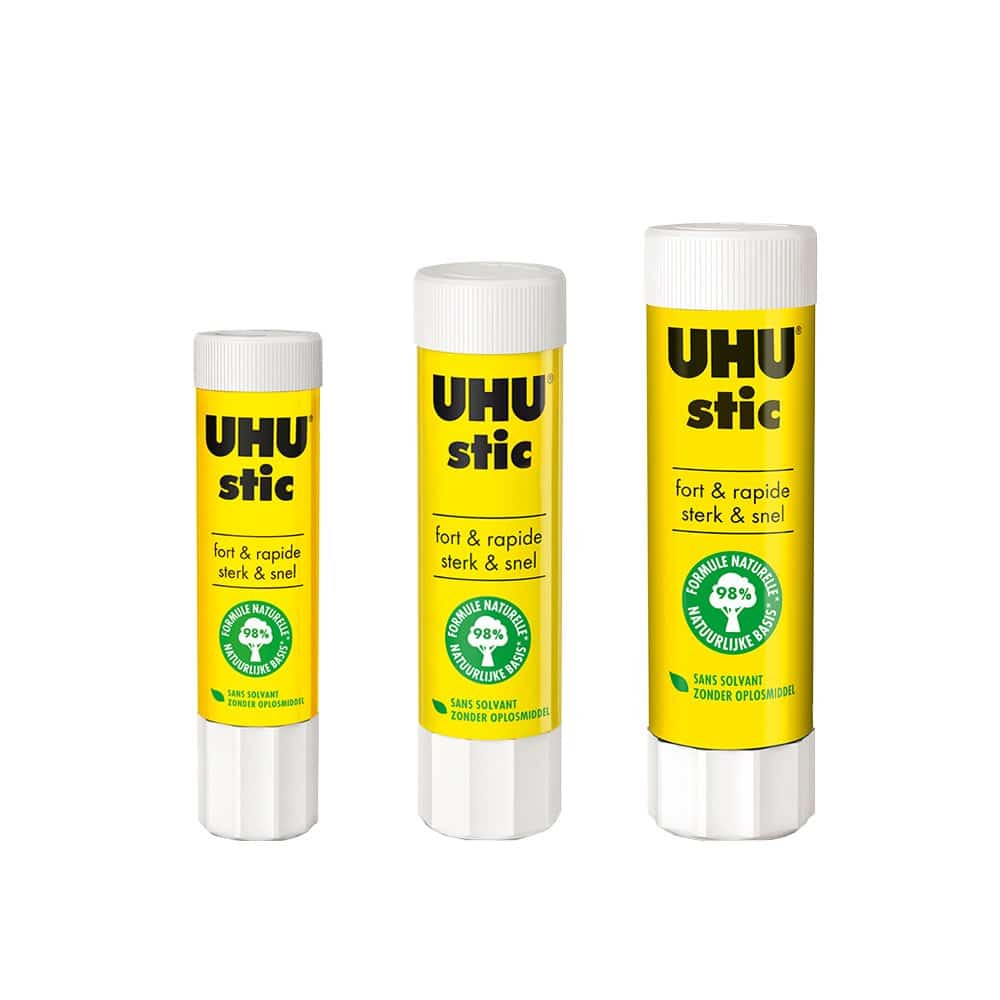 baton de colle uhu stick 21 g sans solvant rapide pratique et