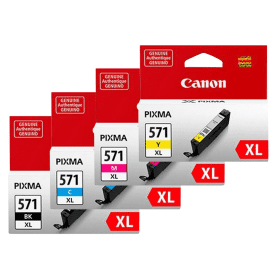 Lot 18 Cartouches D'encre Sailner 570/571 XL Pour Imprimantes Canon | Compatible TS5050, MG5700, MG6850… | Haute Capacité