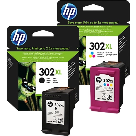 HP 302XL Tri-Colour Ink Cartridge au meilleur prix sur